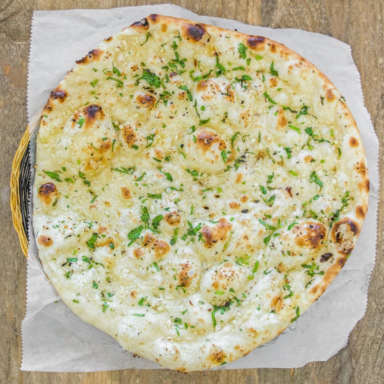 Savor our fresh naan